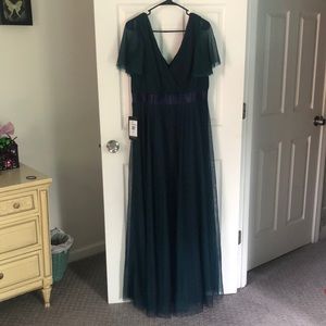 Blue formal dress